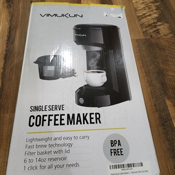 Vimukun Dining Vimukun Single Serve Coffee Maker Nwt Poshmark